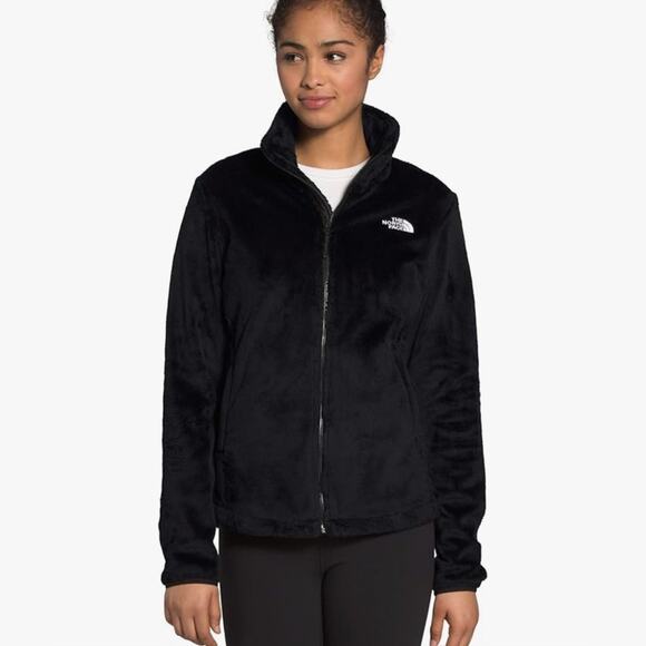North Face Black Osito Zip Jacket - Picture 1 of 9